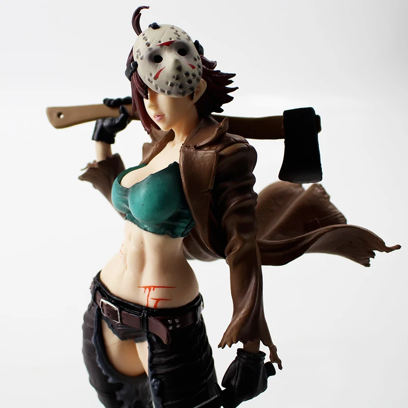 25 см Freddy Vs. Jason Edition Horror bishujo Jason Voorhees 2nd фигурка сексуальной девушки ПВХ фигурка Коллекционная модель игрушки куклы