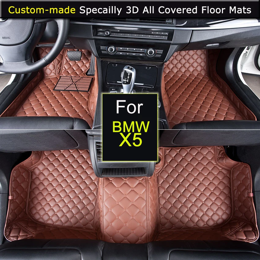 Автомобильные коврики для BMW X5 E53 E70 F15 автомобильные стильные ног 3D полностью