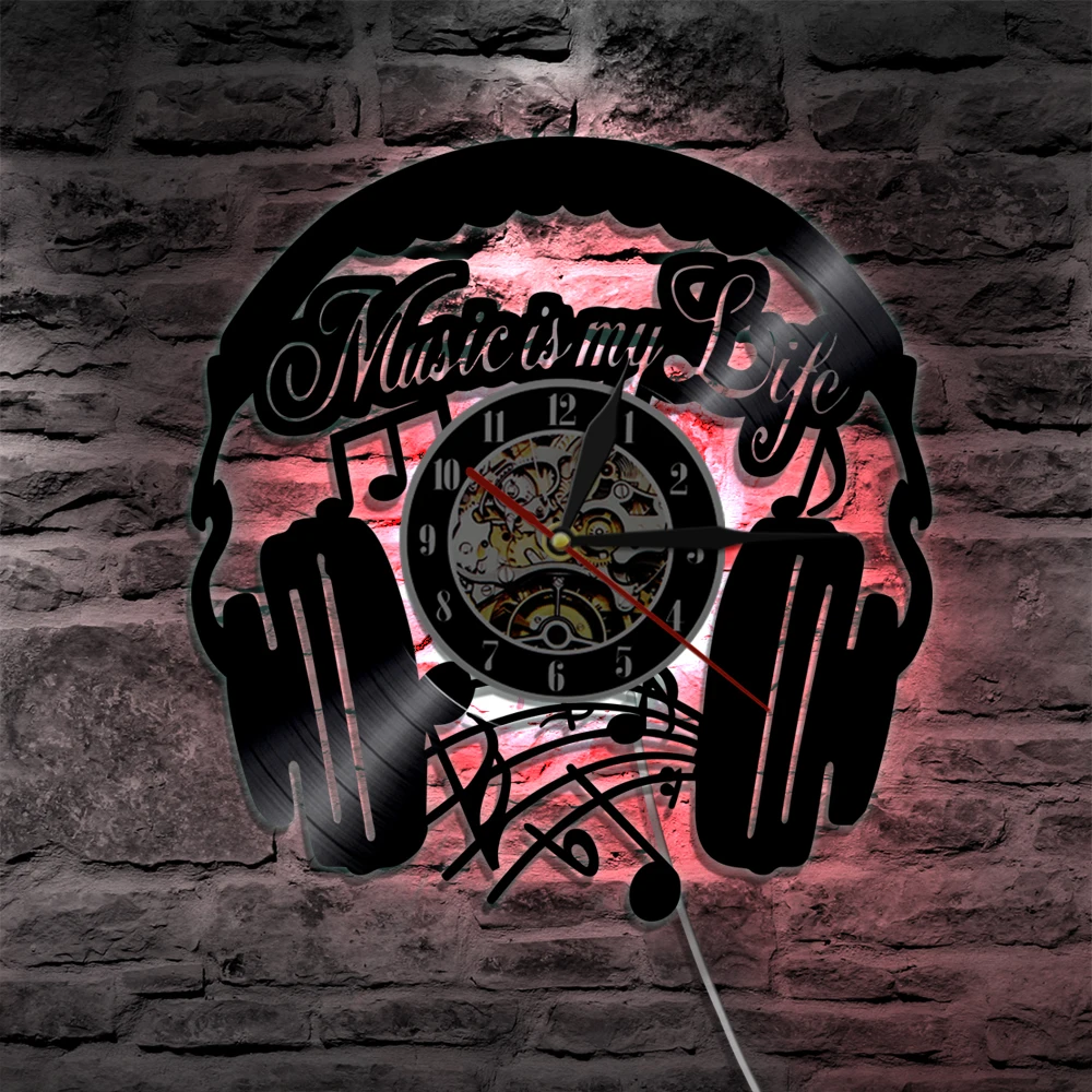 Музыкальные вдохновляющие Современные Настенные светильники Music Is My Life
