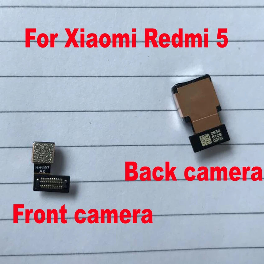 

LTPro Original Back Rear Camera Module Flex cable For Xiaomi Redmi 5 phone Replacement , The best quality tested