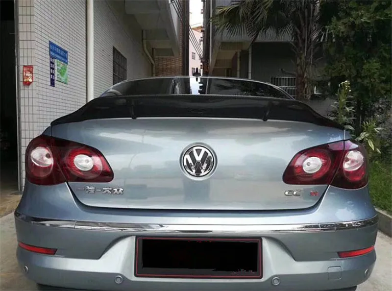 Спойлер из углеродного волокна для Volkswagen CC (CC) 2009 2019 высококачественные спойлеры