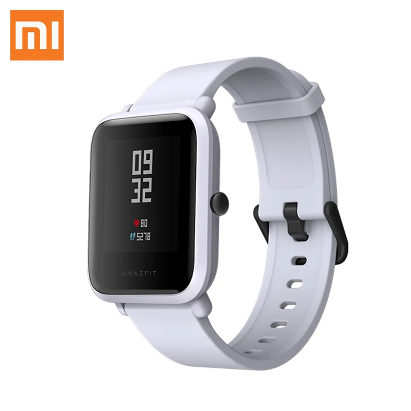 Английская версия Xiaomi Huami Amazfit Bip Pace Youth Смарт часы Mi Fit 1 28 &quotэкран 32g Ультра легкие