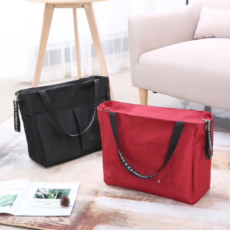 

Travel Waterproof Tote Bag Women Female Large Folding Shoulder Bag Travel Bags