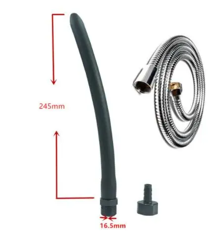 picture 2 POSEPOP душ клизма для анальной чистки анус вагинальный очиститель душ силиконовая насадка для туалета биде Душевая насадка портативный биде опрыскиватель - Цвет: picture 2