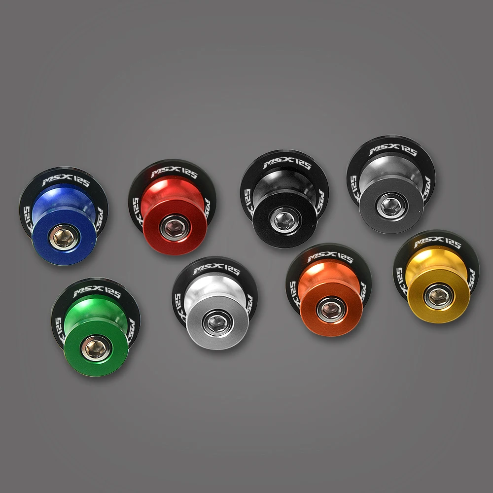 8 мм аксессуары для мотоциклов подставки винты шпули катушки ползунок Honda Grom MSX 125SF