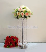 55cm tall table centerpiece wedding decoration flower stand table chandelier banquet supply