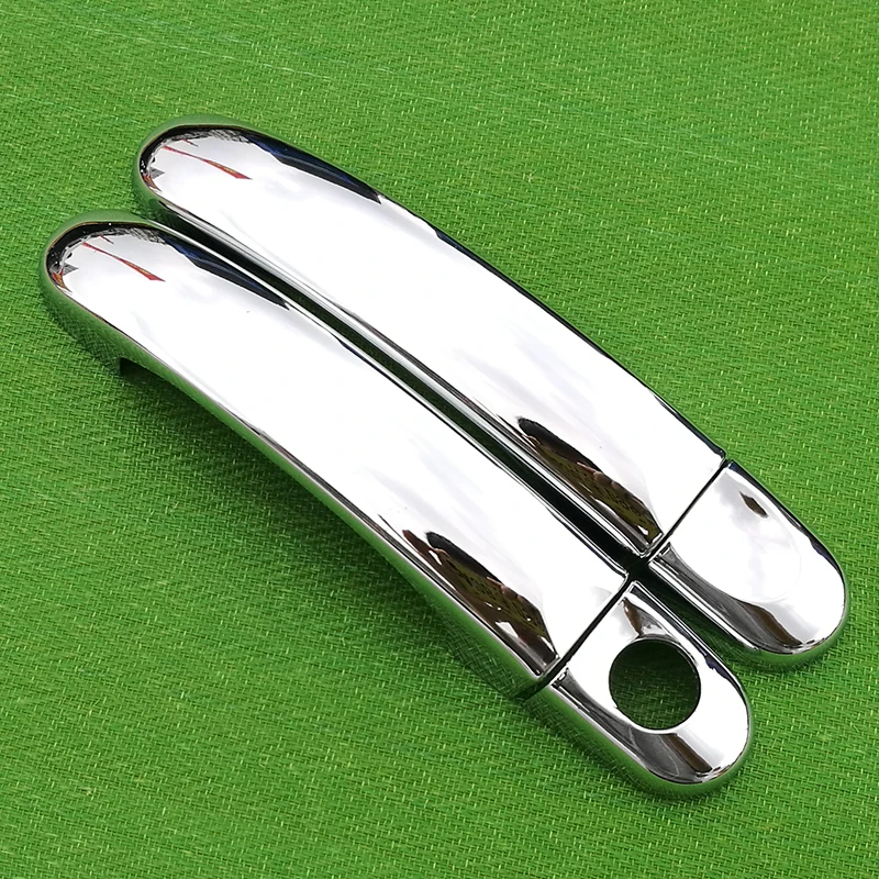 for VW New Beetle 1998 - 2011 Chrome Handle Cover Trim Volkswagen 2002 2003 2005 2007 2009 Accessories Stickers Car Styling | Автомобили и