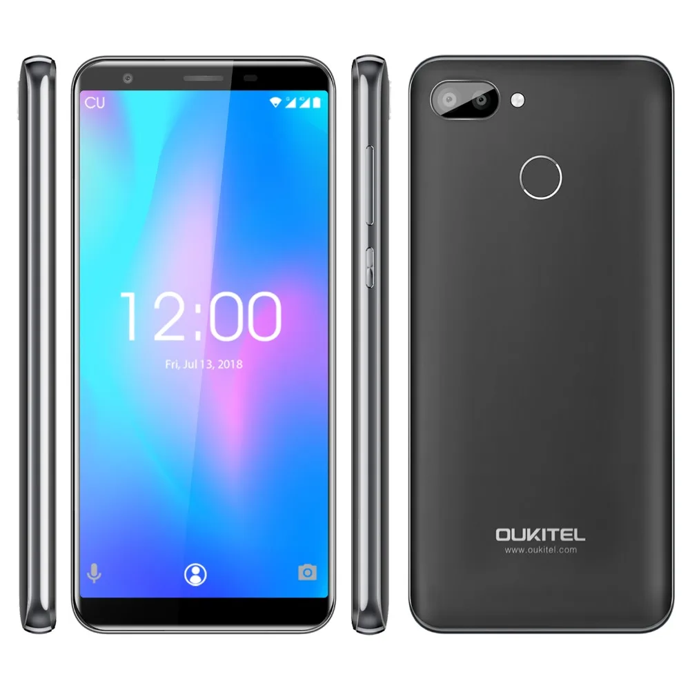 Oukitel C11 Pro смартфон с 5 дюймовым дисплеем четырёхъядерным процессором MTK6739 ОЗУ 3 ГБ