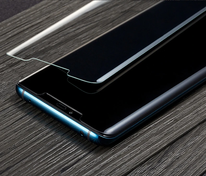 WK УФ жидкий Полный Клей протектор экрана для samsung S10e S10 Plus полное покрытие закаленное стекло для huawei mate 20 Pro P30 Pro пленка