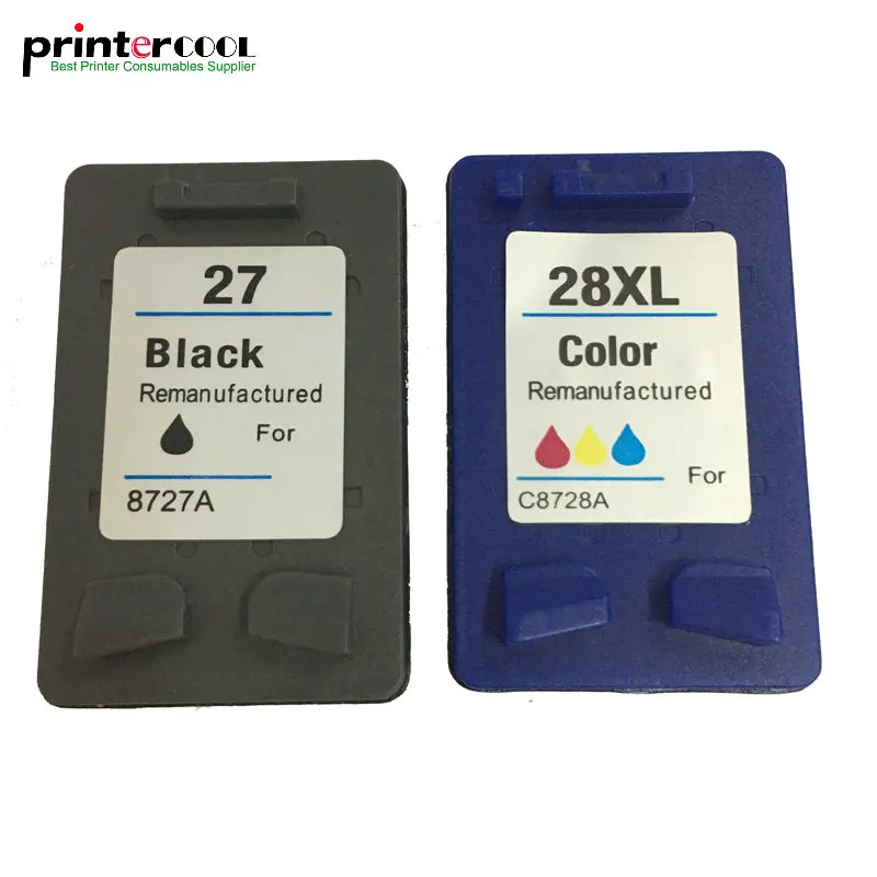 Замена картриджа для принтера HP 27 28 Deskjet 3325 3320 3322 3323 3420 3535 3550 3650 3744 3745 | Компьютеры и