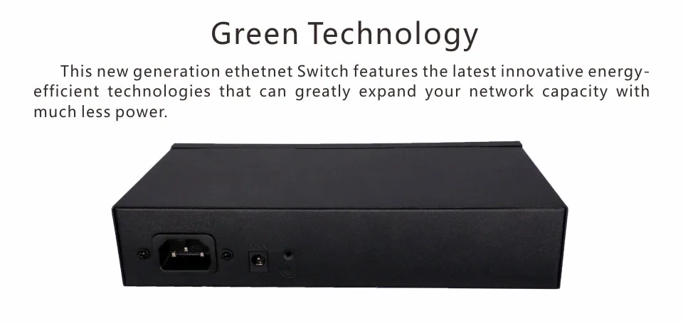 16 портов 10/100M Ethernet-коммутатор сетевой коммутатор Gigabit lan переключатель