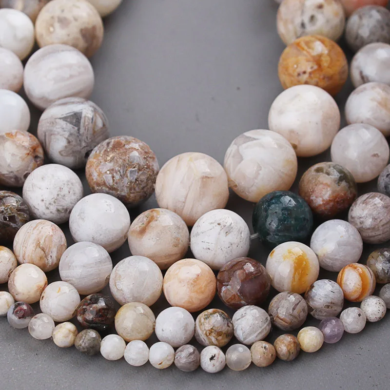 Бусины из натурального камня AAA бусины бамбукового листа агата сердолика 4 6 8 10 12