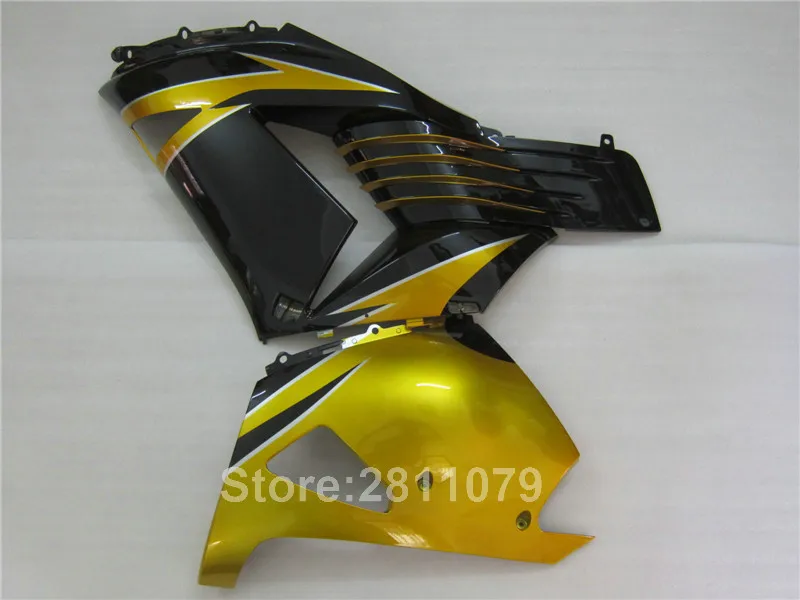 Литой под давлением Пластиковый обтекатель комплект для Кавасаки ниндзи ZX14R 06 07 08