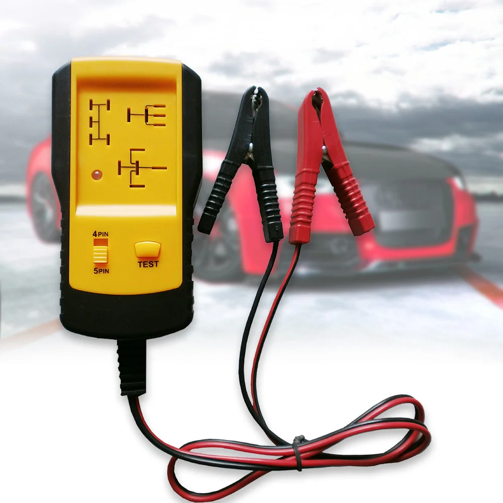 AE100 12 V автотранспортное средство универсальное Реле Тестер Авто электронный