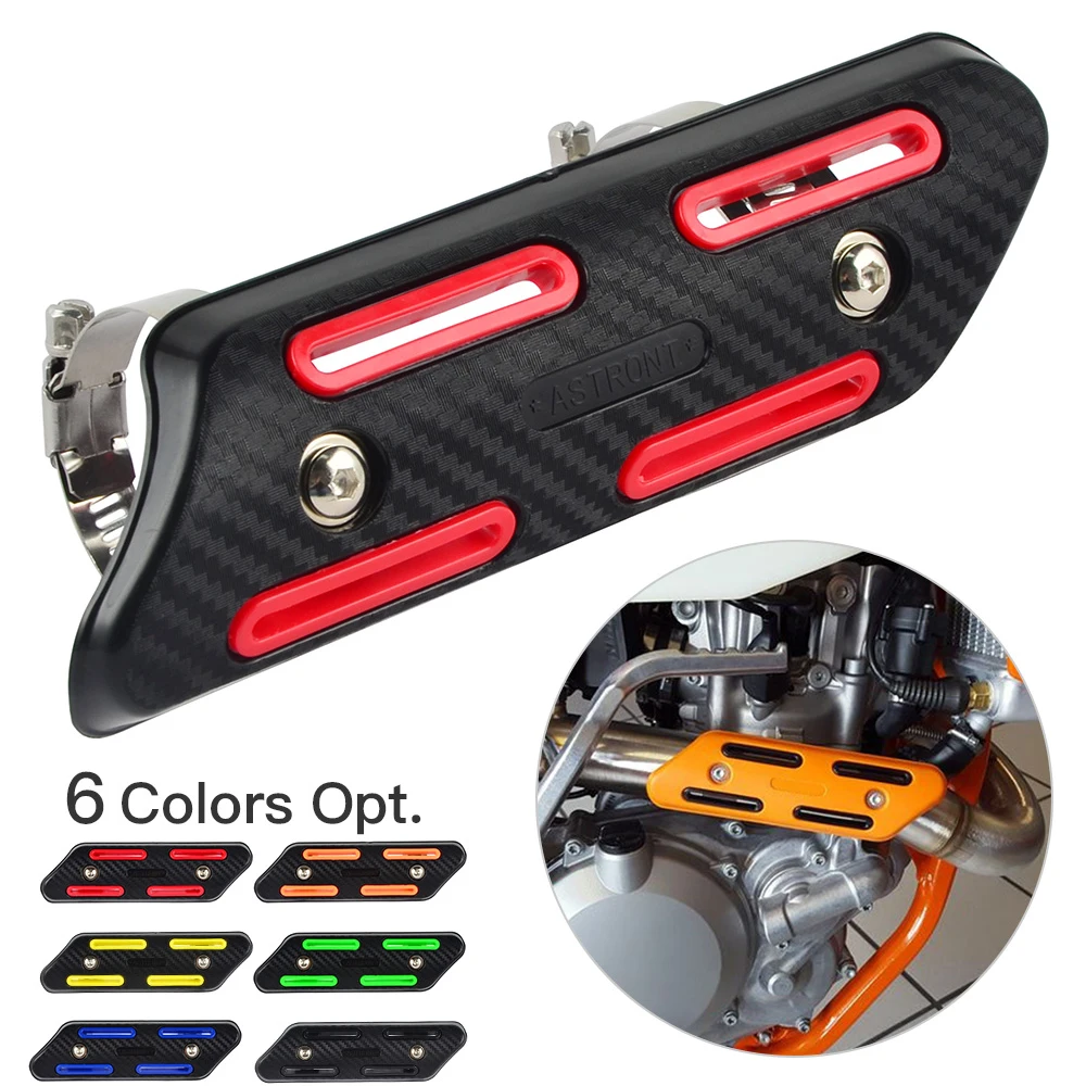 Выхлопная труба глушителя теплозащитная крышка защита для Honda CRF250 CRF450 CRF250X CRF450X CRF