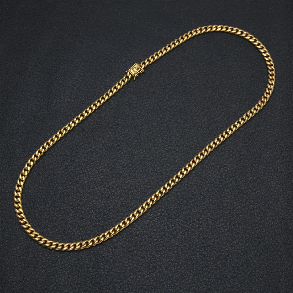 Мужская цепочка из нержавеющей стали 8 мм 10/12/14 мм|silver men|link chainchain stainless steel |