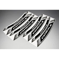 motorcycle 8x thick edge outer rim sticker stripe wheel decals for ducati panigale 899 959 1199 1299