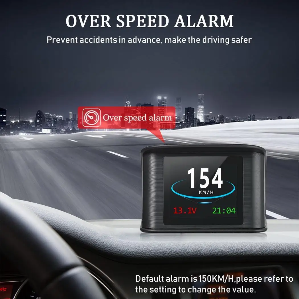 T600 2 6 дюймов gps HUD Автомобильный дисплей на бортовой компьютер hud Дисплей