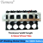 1 рулон 10 м 2P точечная сварка для 18650 никелевой пластины Никелированная Стальная ленточная полоса соединитель батарея для точечной сварки