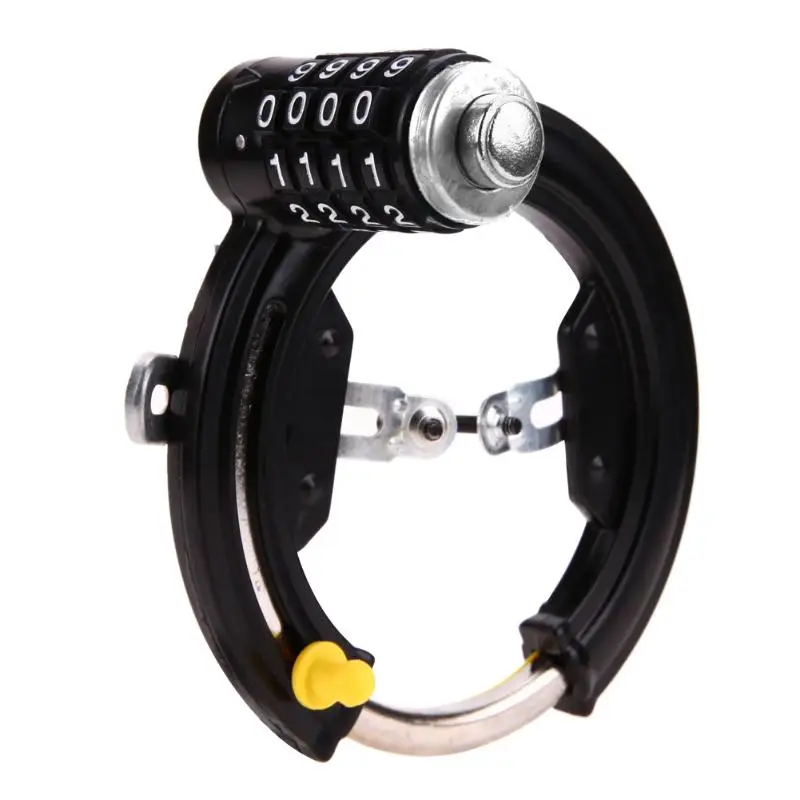 Велосипедный замок с защитой от кражи когти в форме подковы для езды на