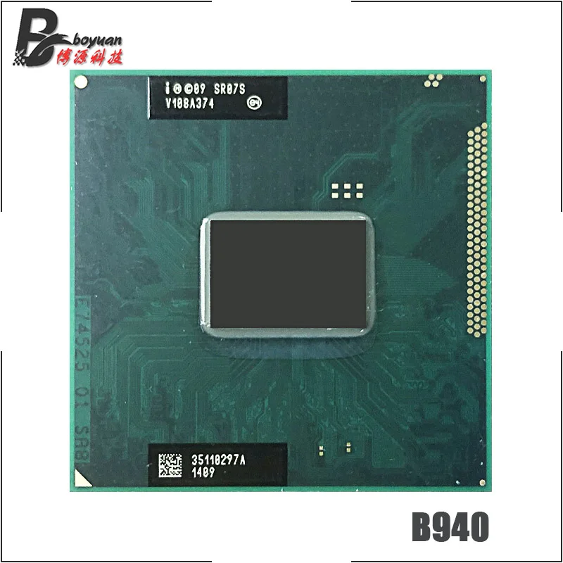 Процессор Intel Pentium B940 SR07S 2 0 ГГц двухъядерный двухпоточный процессор Мб 35 Вт разъем