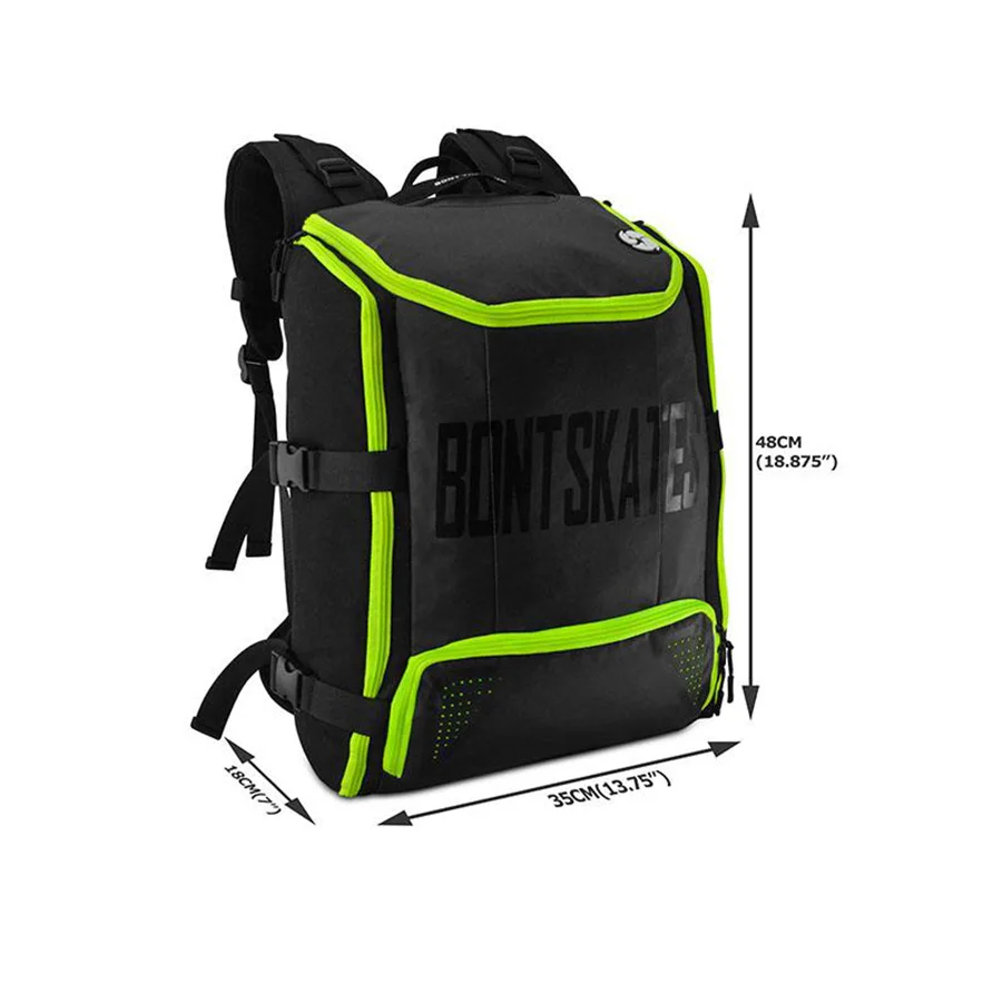 28L 100% оригинальные Bont Inline Скорость рюкзак для коньков профессиональных роликовых