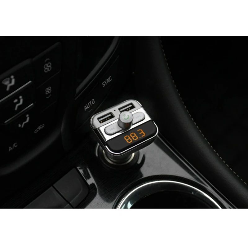 Автомобильный MP3 аудио плеер Bluetooth FM передатчик беспроводной модулятор комплект