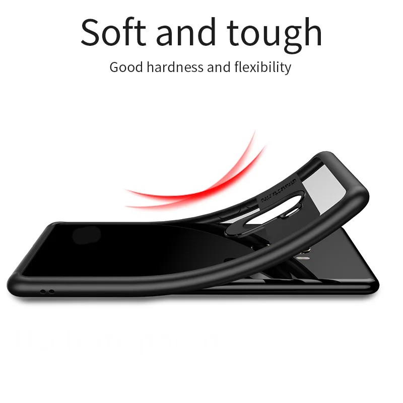 Xiaomi mi x 2 Чехол крышки Aojun прозрачный силиконовый Гибридный противоударный чехол