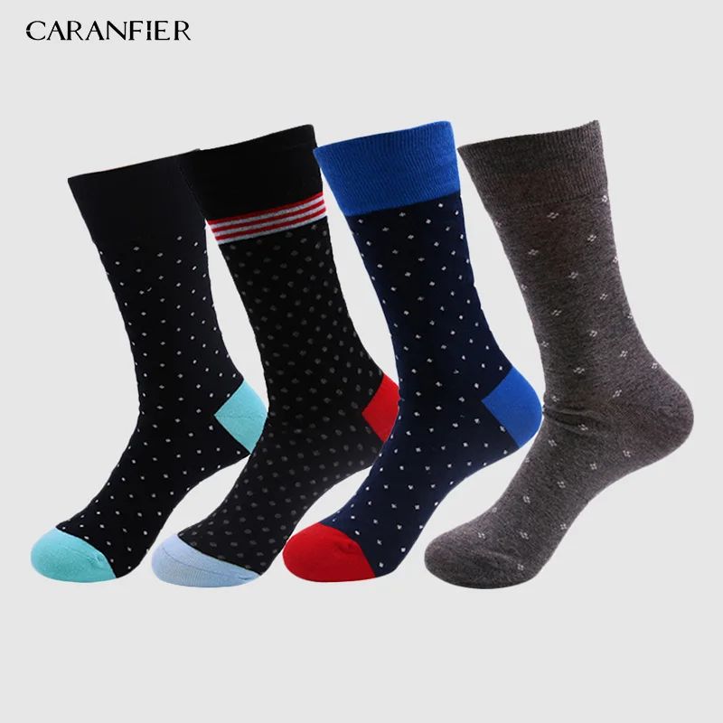 CARANFIER/4 пары забавных носков новые стили с героями мультфильмов оптовая продажа