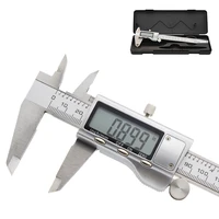 0 150mm metal stainless steel electronic digital vernier caliper 6 inch lcd micrometer measuring gauge tools by wanhenda