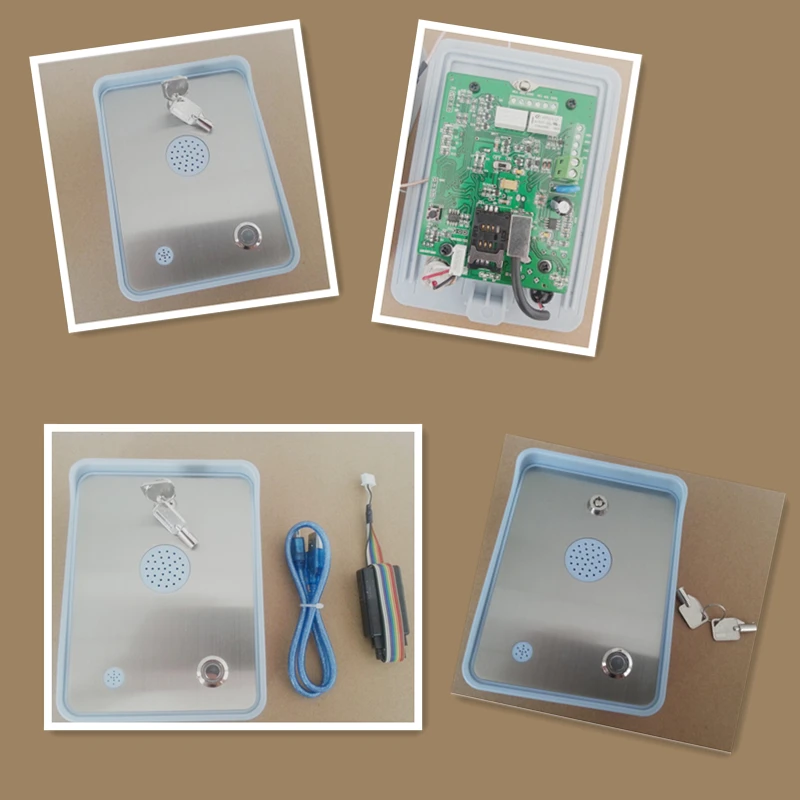 Домофон LPSECURITY 2G 4G GSM для дверей и ворот/Беспроводная система внутренней связи