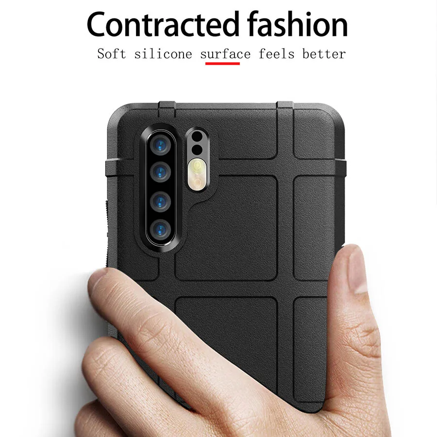 P40 Pro Case Huawei P30 Military Protection TPU P20 lite Cover Phone Strong Cases Honor 10i Y6 Y7 Y9 Prime 2019 Nova 4e 5 5i | Мобильные