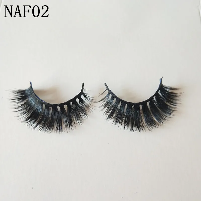 IN USA 200pair 3D Mink Eyelashes Hair Soft False Lashes Fluffy Wispy Thick Lashes Handmade Eyelash Extension Eye Makeup Tools