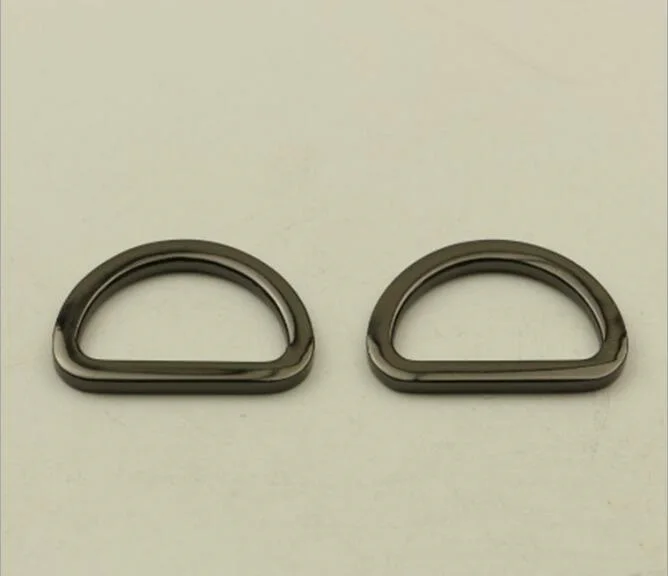 (20 pieces/lot) factory wholesale bag handbag inner diameter 2.5cmD shape belt link adjustment button metal accessories | Багаж и сумки