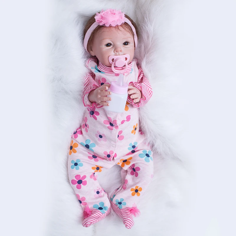Fashion Dolls Reborn Silicone For Princess Children Birthday Gift Kids Toys for Girls YDK-51R3 Newborn Babay with Clothes |