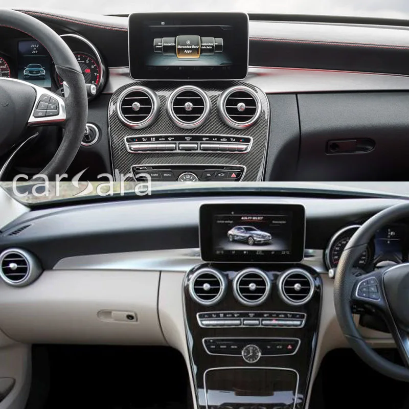 Аудио экран системы обновление C класса W205 круглый Угловой монитор S205 антибликовый дисплей C205 4G ram 1920 планшет A205 android NAVI