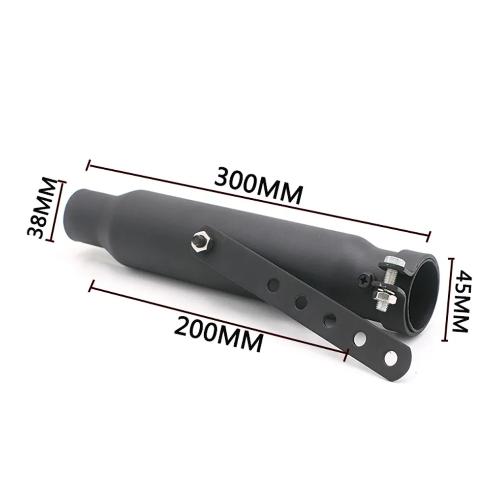 38/40/43/45mm Retro Cafe racer Motorcycle Exhaust Muffler Pipe Modified Tail System For CG125 GN125 cb400ss sr400 | Автомобили и