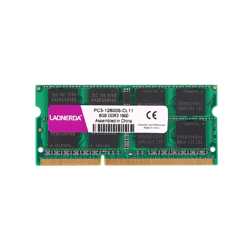 Ноутбук 1 35 в DDR3L ram 4 ГБ 8 1333 МГц 1600 ноутбук SO DIMM памяти для Intel или AMD 204Pin la memoria del