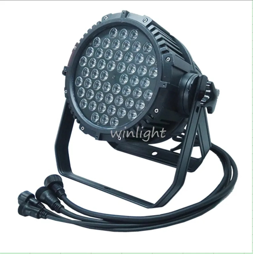 Бесплатная доставка (4 шт./лот) 54*3 Вт RGB 3 (в 1) Водонепроницаемый Par свет LED