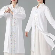 Одежда для боевых искусств 3 цвета красный/синий/белый из хлопка