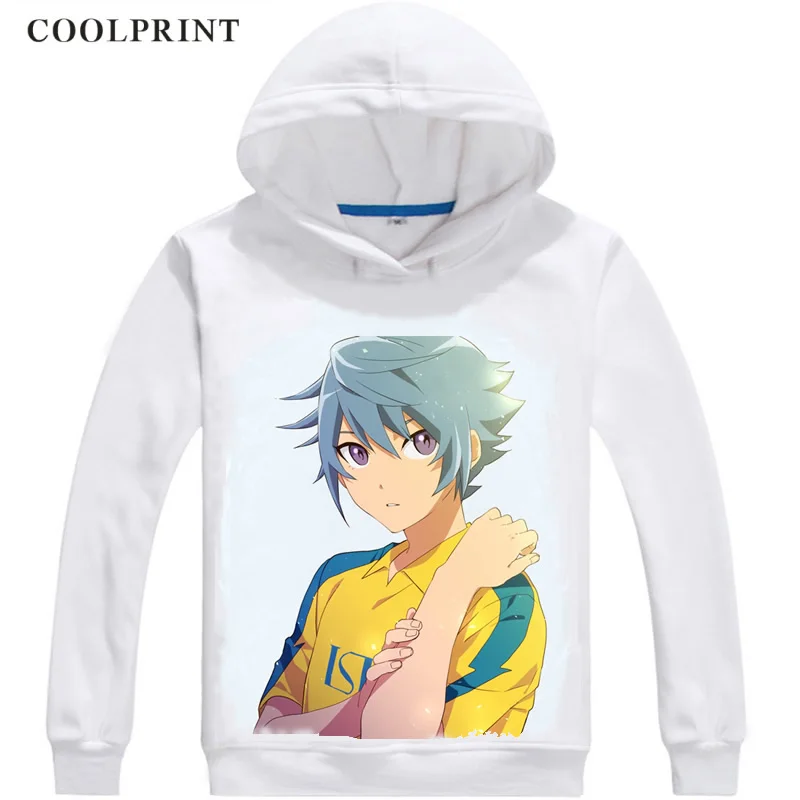 Coolprint Hiura kiriina мужские толстовки Inazuma Eleven Ares No Tenbin мужские толстовки уличная аниме-толстовка с длинным капюшоном - Цвет: Style 14