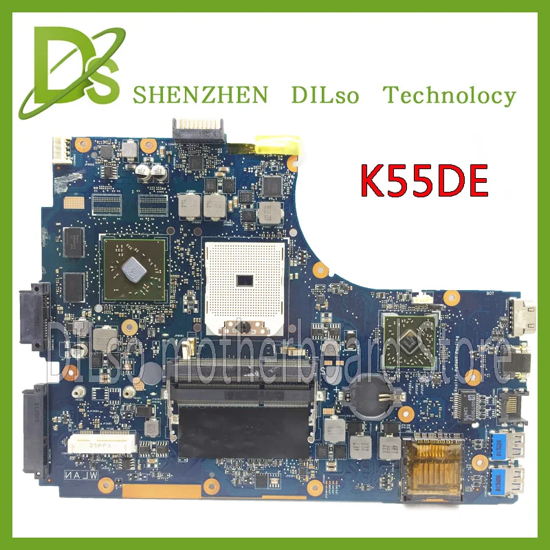 KEFU K55DE для ASUS оригинальная материнская плата ноутбука REV2.0 PM тестовая Материнская