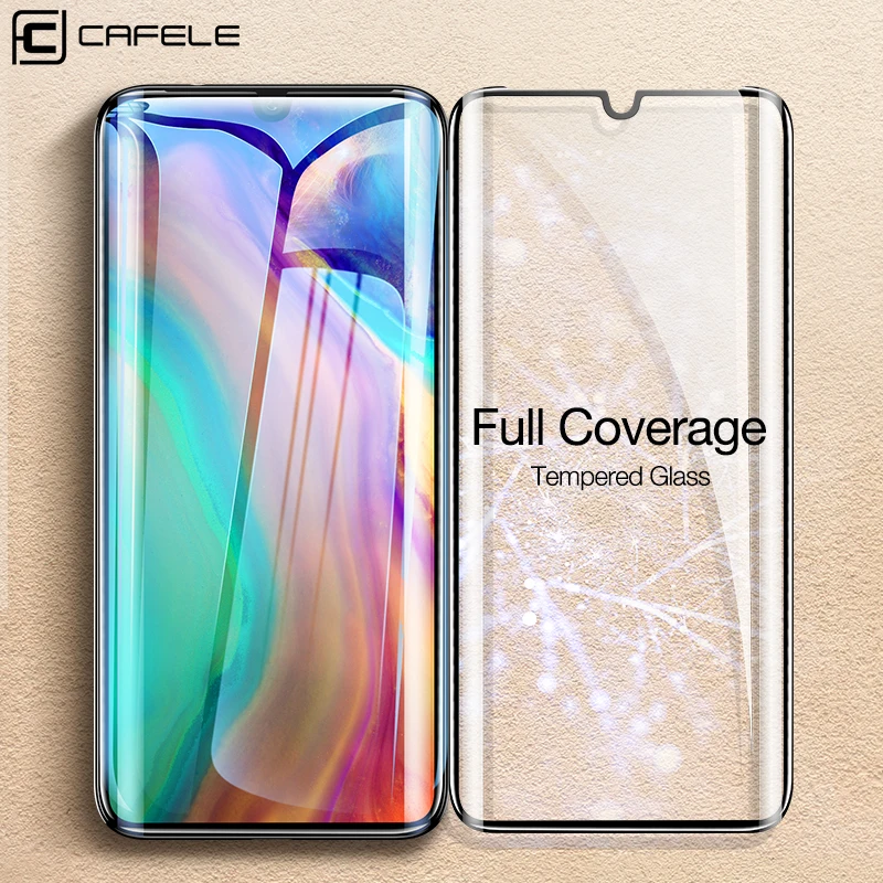

CAFELE Screen Protector for Huawei P30 P40 pro 3D Edge Tempered Glass 9H HD Ultra Thin Full Cover Glass for Huawei P30pro Film