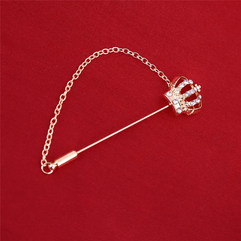 Женская Брошь в виде короны с кристаллами|pins for women|fashion lapel pinslapel pin |