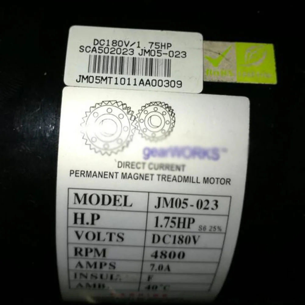 Движок беговой дорожки JM05-023 JM05-021 1.75HP для Джонсон Фитнес T903 T904 беговая дорожка двигателя
