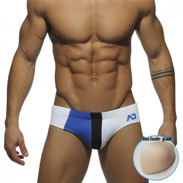 Brand New Men's swimwear low rise sexy pouch man swimming briefs board shorts Swimsuit man triangular surf swim trunks