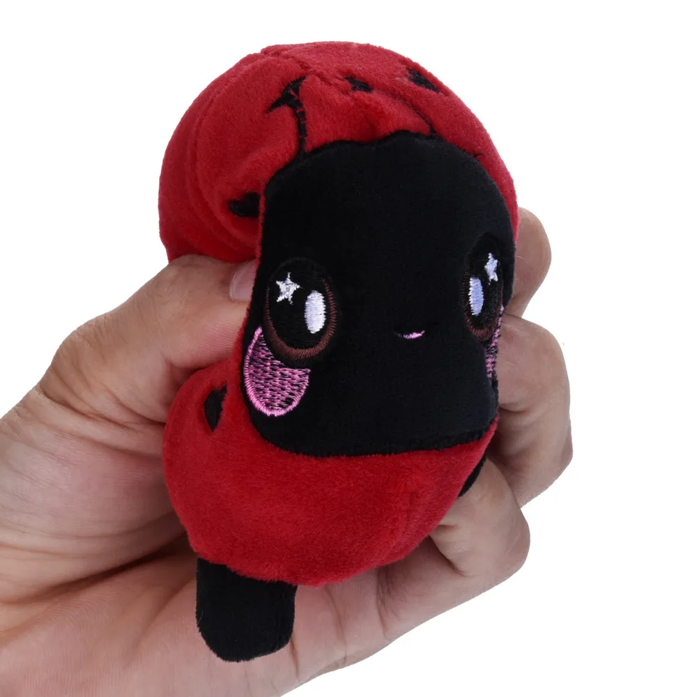 Мягкий милый Kawaii пушистый Squishies Божья коровка Ароматические мягкие медленный