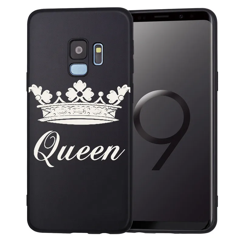 H1671 king Queen Crown DIY For Samsung Galaxy S6 S7 Edge S8 S9 S10 Plus Lite Note 8 9 A20 A30 A40 A50 A70 phone Case Cover Coque Etui - Цвет: H1671