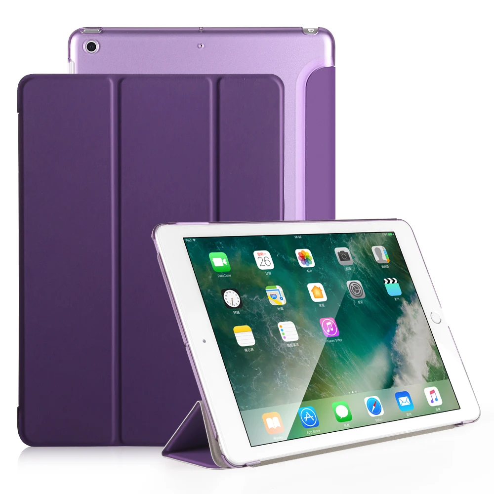 Для iPad 9,7 чехол, GOLP ультра тонкий из искусственной кожи Стенд смарт-чехол для iPad 5 6 Air 1 2 5th 6th поколения