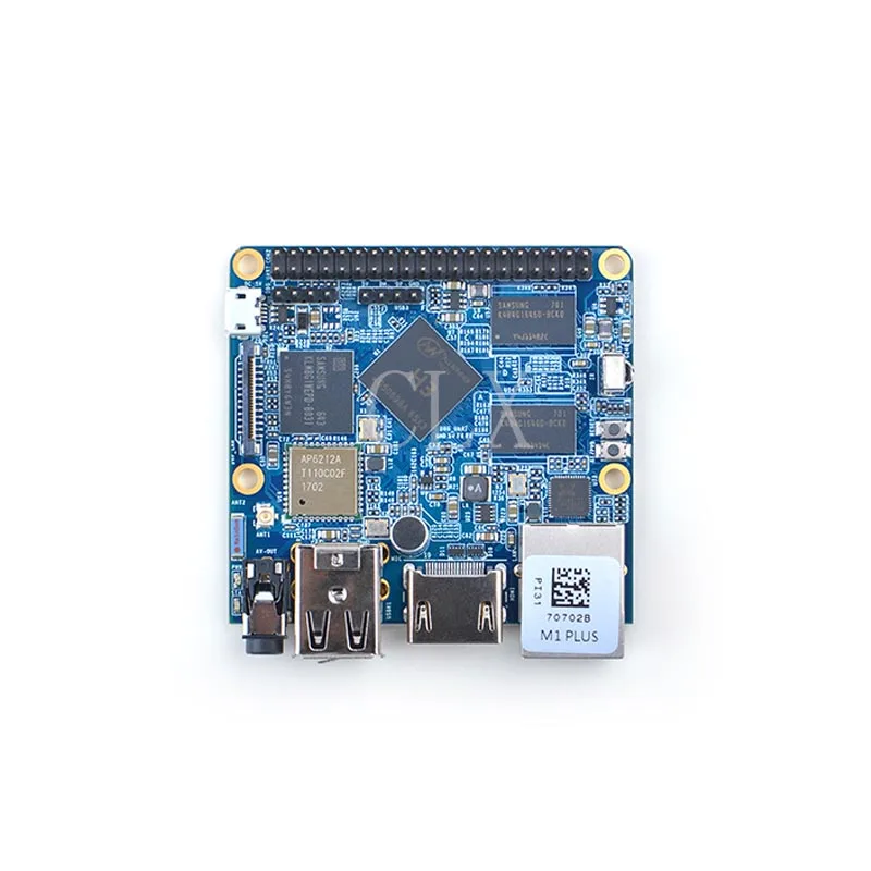 NanoPi M1 Plus Allwinner H3 Quad-core Cortex-A7 Demo Board(1.2GHz 1GB DDR3 RAM 8GB eMMC)+MicroUSB Cable+Antenna | Компьютеры и офис
